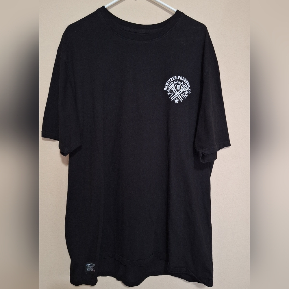 Howitzer Freedom 2xl Black Short Sleeve Tee